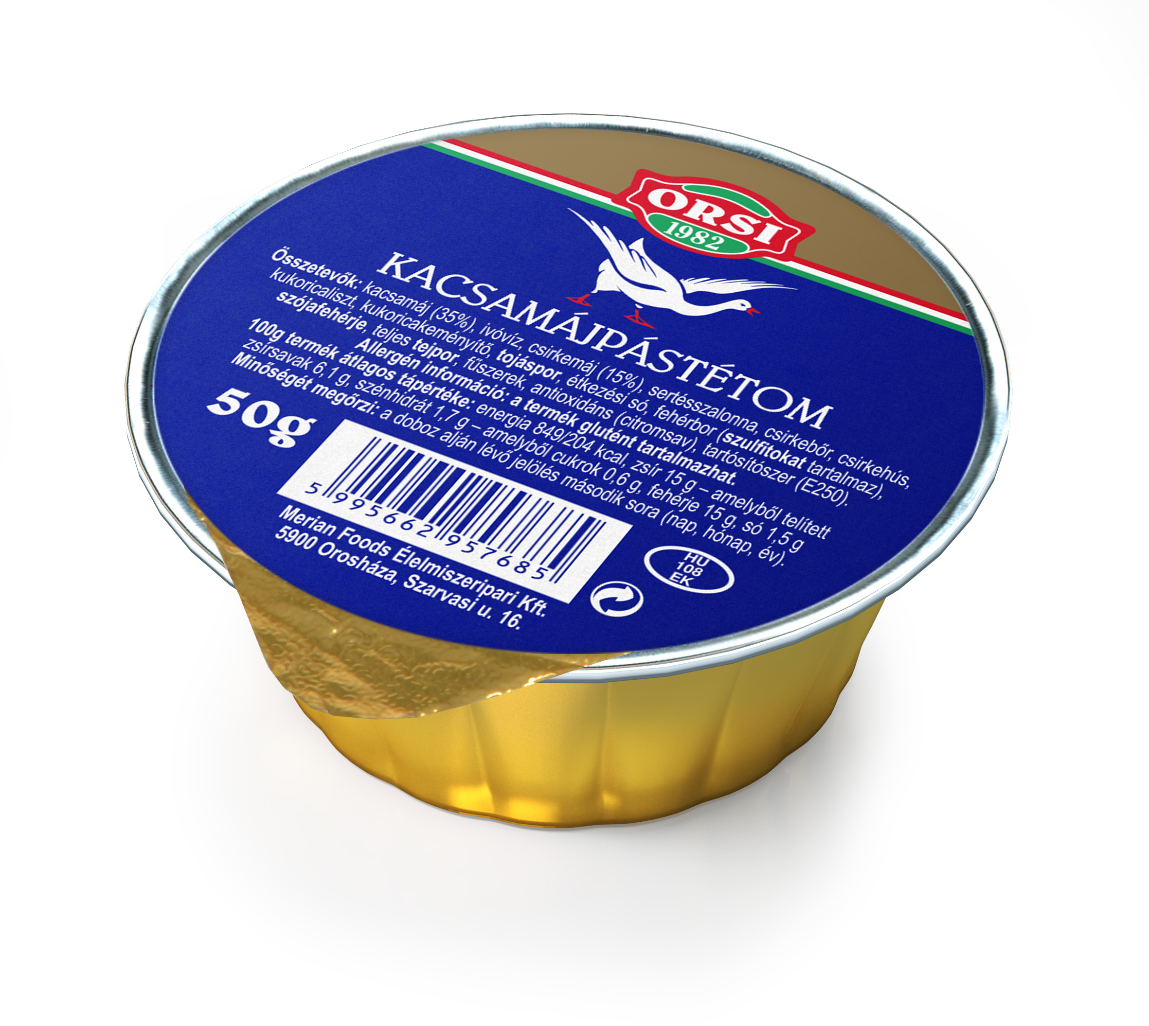 ORSI Kacsamájpástétom 50g